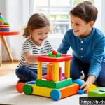 번개맨 인형 - A vibrant and playful children&rsquo;s playroom in a modern French home, featuring a colorful educational ...