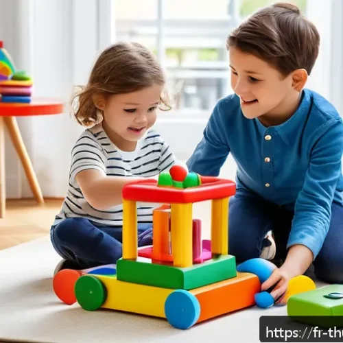 번개맨 인형 - A vibrant and playful children&rsquo;s playroom in a modern French home, featuring a colorful educational ...