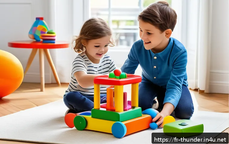 번개맨 인형 - A vibrant and playful children&rsquo;s playroom in a modern French home, featuring a colorful educational ...